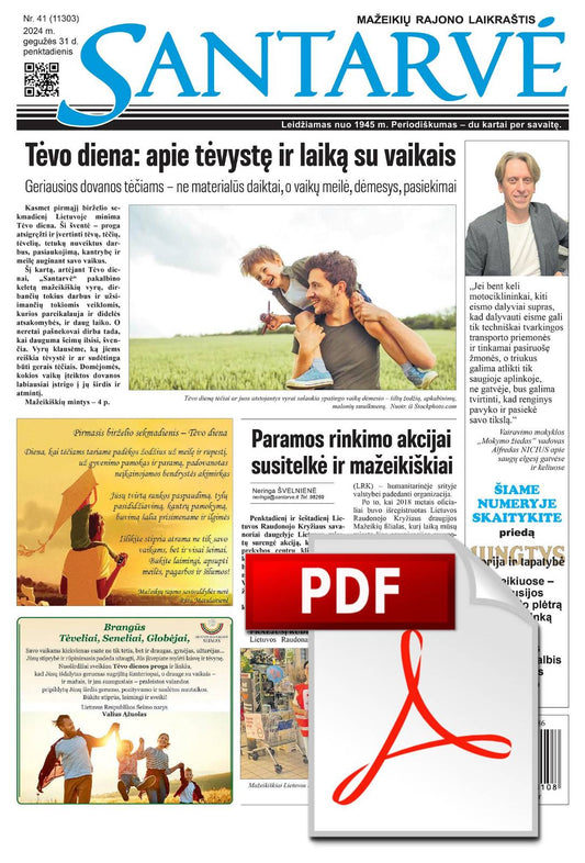 2025 m. 1 mėnesio SANTARVĖS prenumerata PDF formatu JURIDINIAMS ASMENIMS